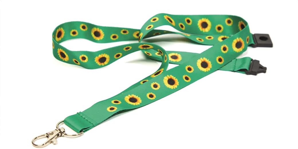 Sunflower laynard