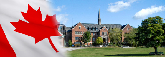 Canada flag Algoma University