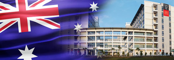 Australia flag - Swinburne banner