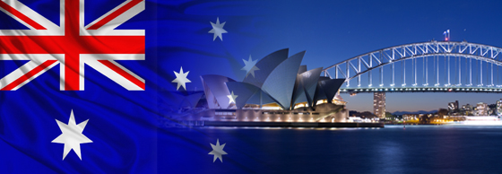 Australia flag - Sydney banner