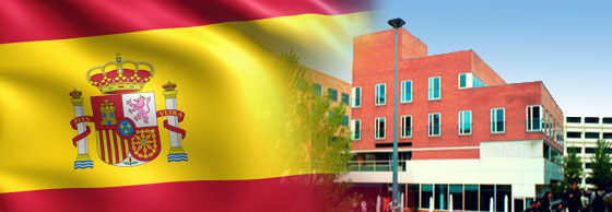 Spain flag - UPC FIB banner