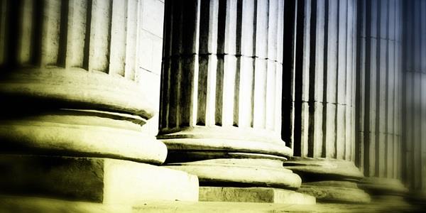Old roman buildings