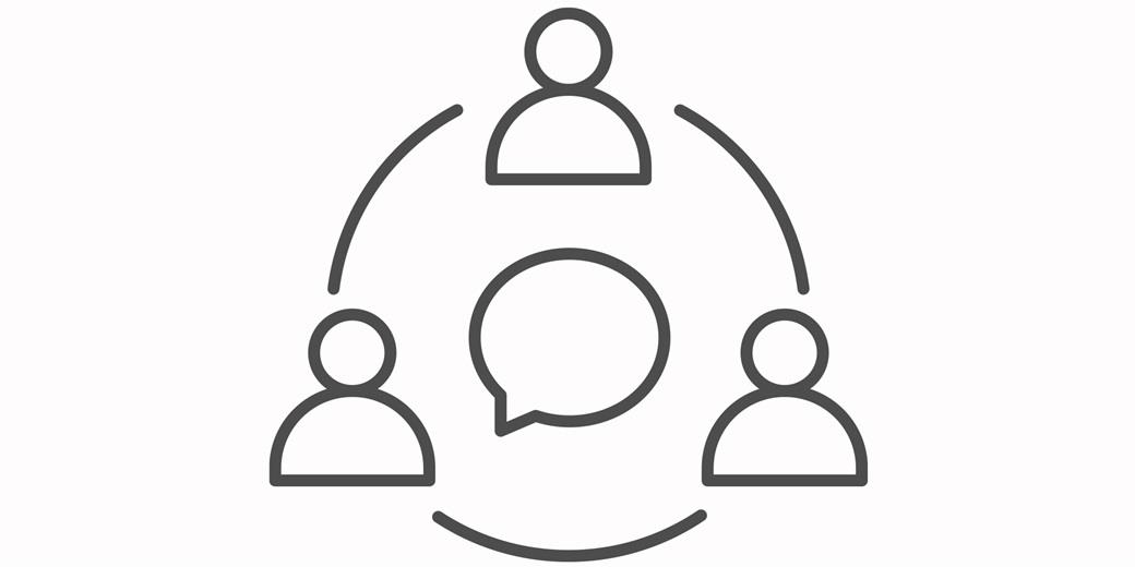 Group in relation talking
