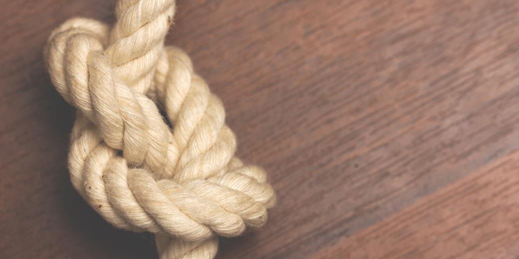 A thick rope