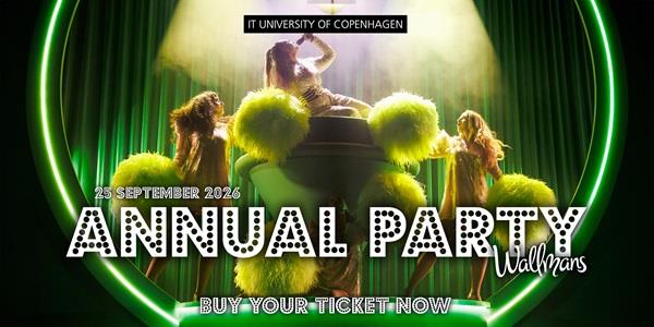 You are invited to take part in the Annual Party 2026