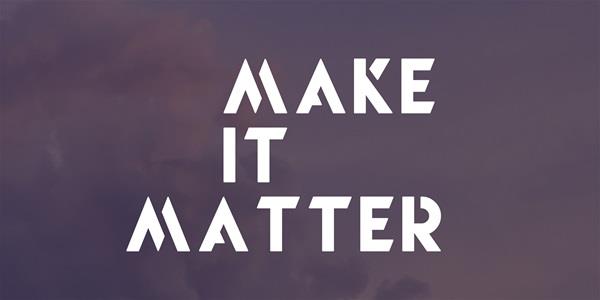 Make it Matter - startup program kick off